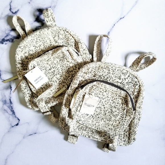 NWT Handmade Boho Backpack in Dark Grey - Picture 12 of 13